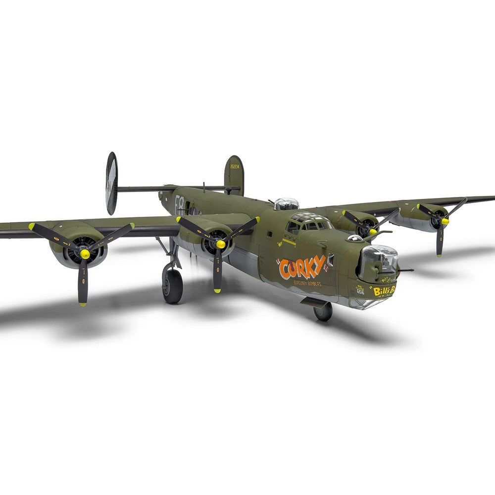 Airfix Consolidated B-24H Liberator Aircraft Kit 1/72 Scale (4)
