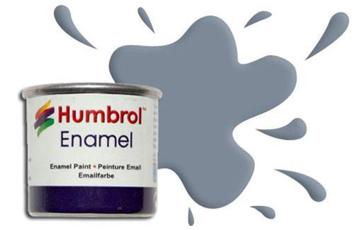 Humbrol 87 ENAMEL MATT STL GRAY (7537493082349)