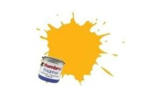 Humbrol 24 ENAMEL MATT TRAINER YELLOW - Hobby City NZ
