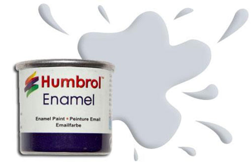 Humbrol 11 ENAMEL MET SILVER (8255459950829)