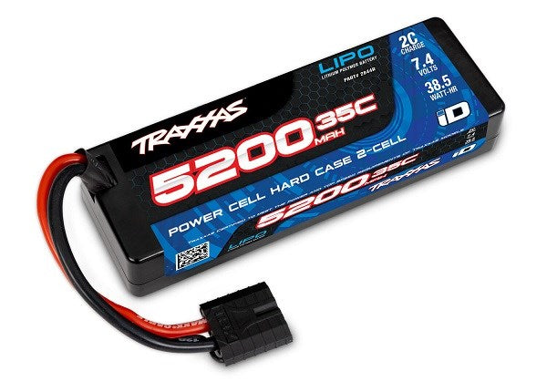 Traxxas 2844R - 5200mAh 7.4v 2-cell 35C LiPo Battery