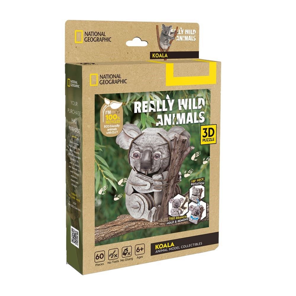 Cubic Fun - 3D Puzzle - Really Wild Animals Koala - HOL31176