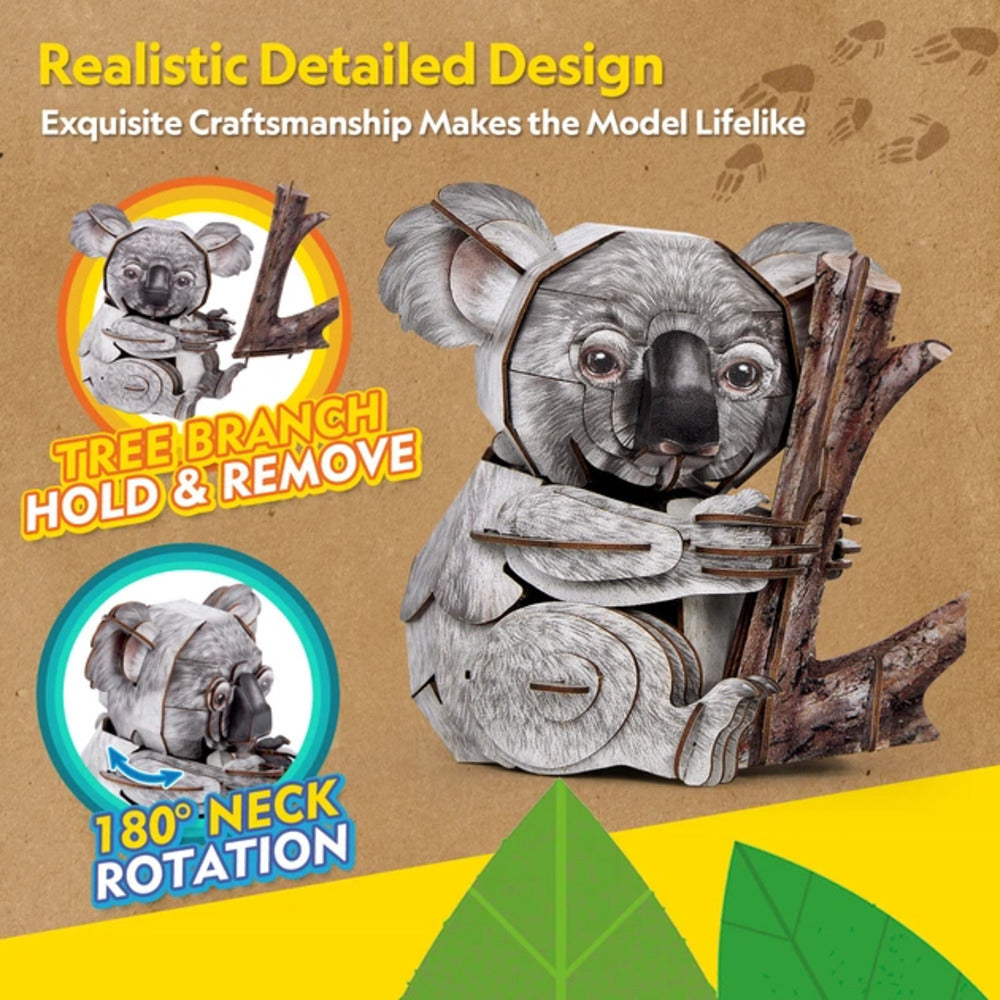 Cubic Fun - 3D Puzzle - Really Wild Animals Koala - HOL31176
