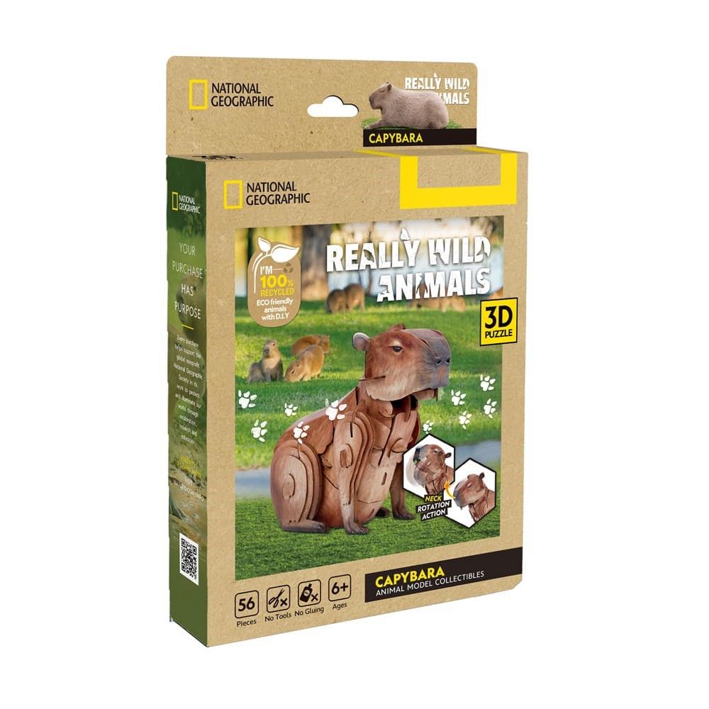 Cubic Fun - 3D Puzzle - Really Wild Animals Capybara - HOL31177