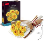 Cubic Fun - 3D Puzzle - Flower Bouquet Sunflower - HOL33866