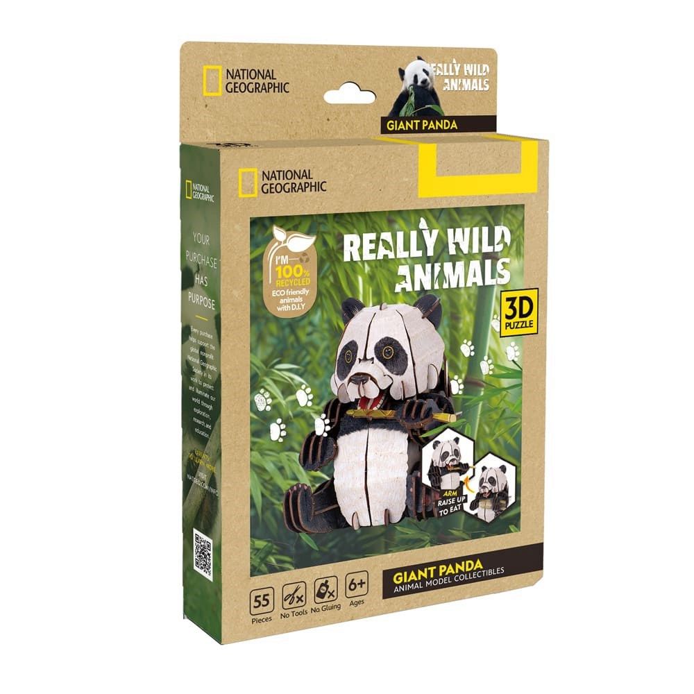 Cubic Fun - 3D Puzzle - Really Wild Animals Giant Panda - HOL31075
