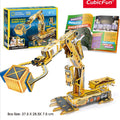 Cubic Fun 3D Puzzle Hydraulic Robot Arm Construction Set