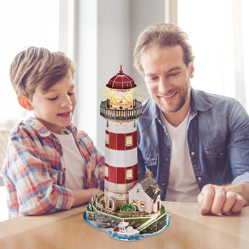 Cubic Fun 3D Puzzle Lighthouse Night Edition - HOL30540