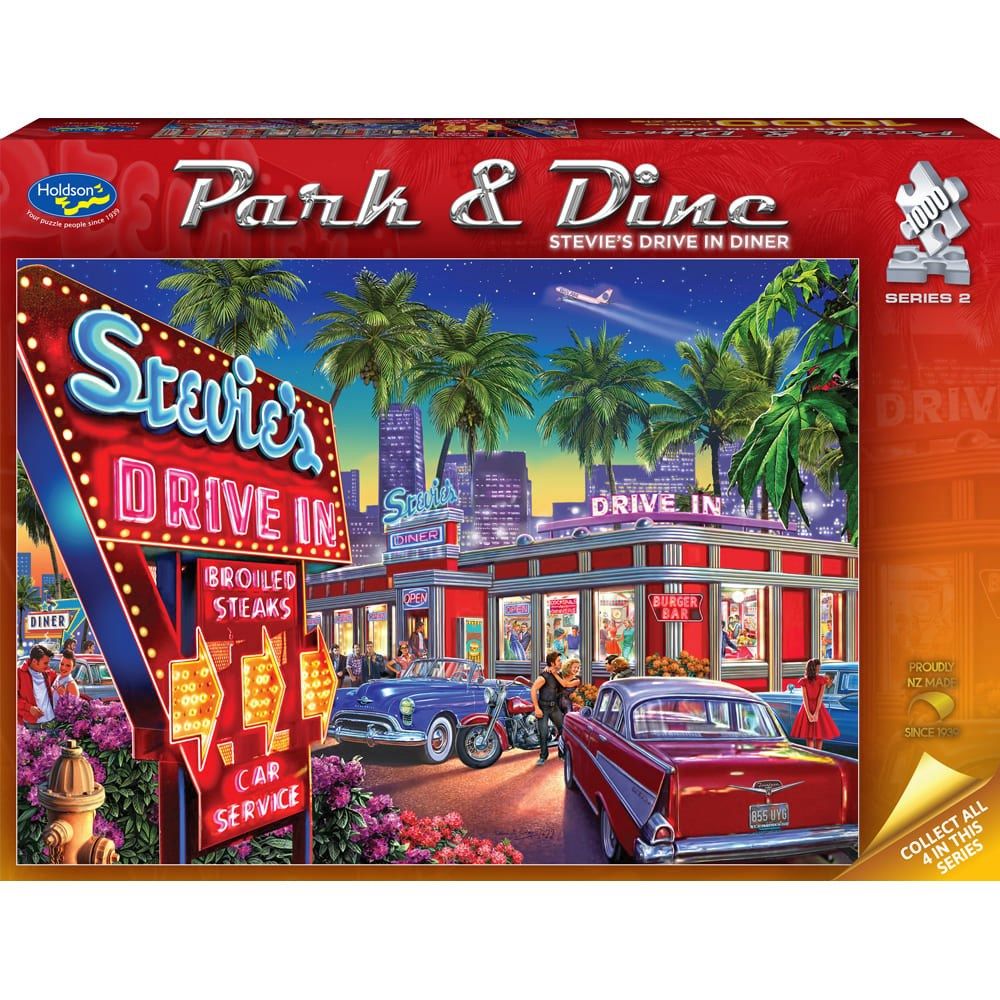 Holdson Park & Dine S2 Stevie's Drive In Diner 1000pc Jigsaw Puzzle