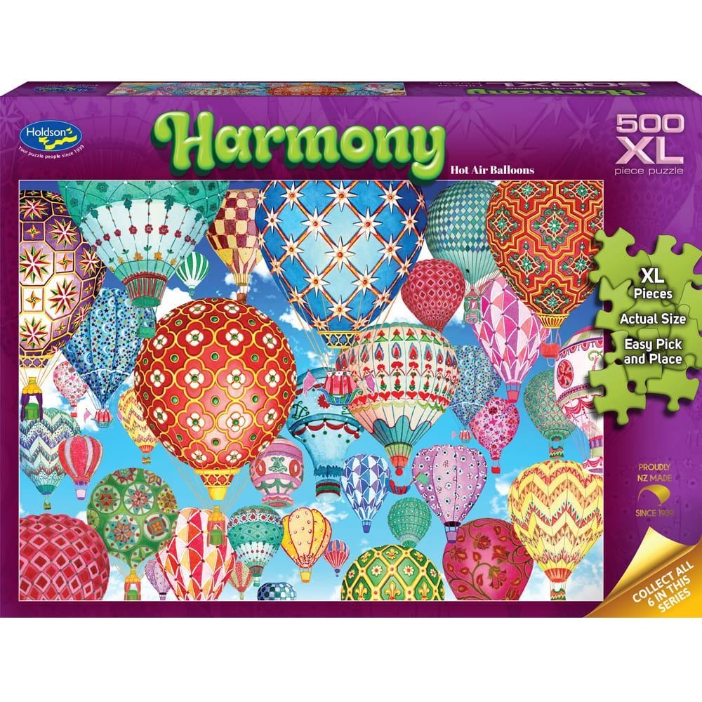 Holdson Harmony Hot Air Balloons 500XL Piece Jigsaw Puzzle (2)