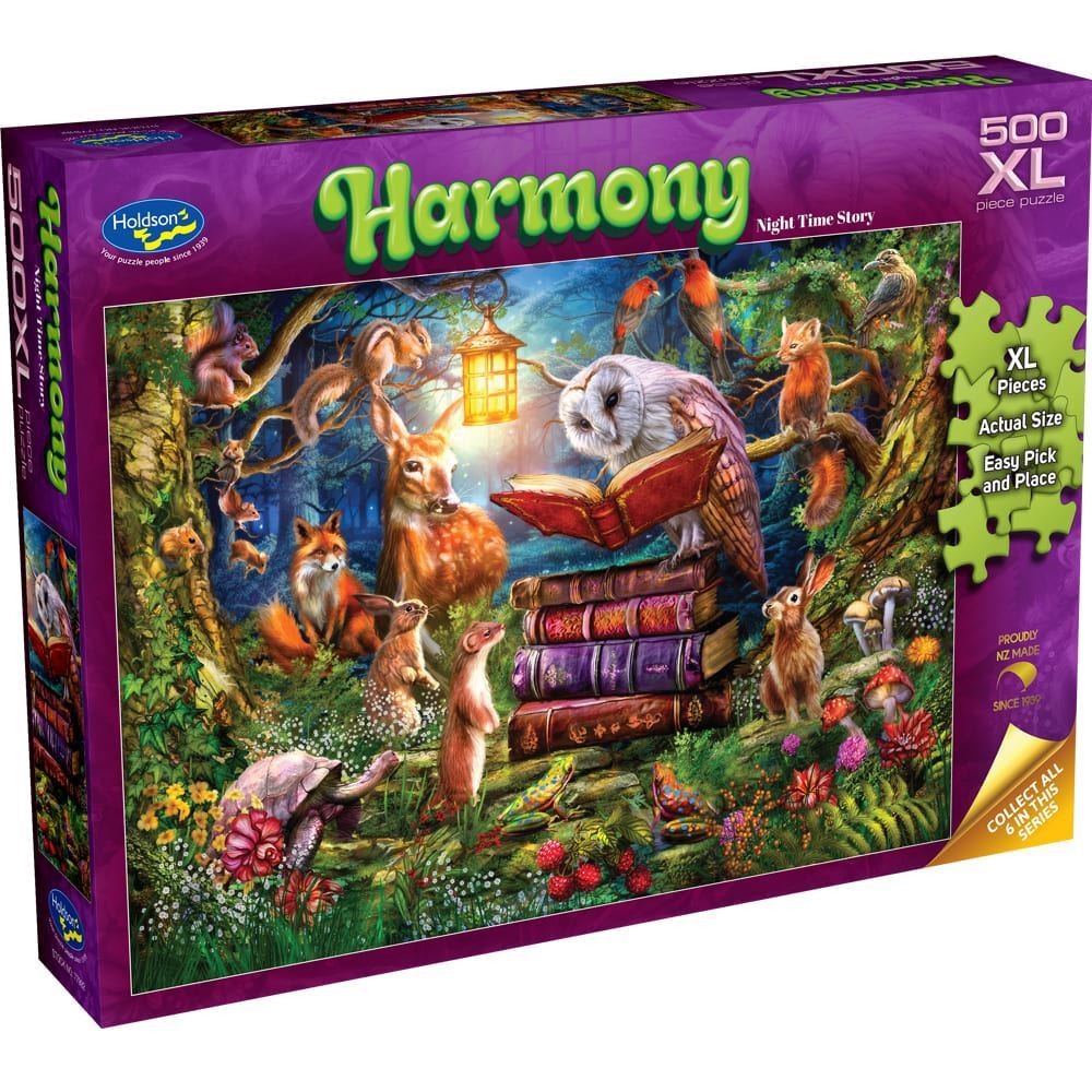 Holdson Harmony Night Time Story 500XL Piece Jigsaw Puzzle