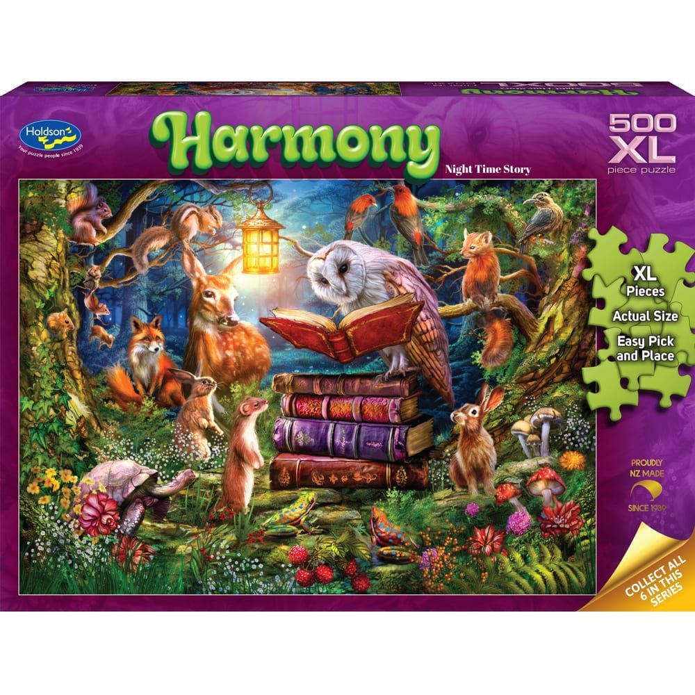 Holdson Harmony Night Time Story 500XL Piece Jigsaw Puzzle (2)