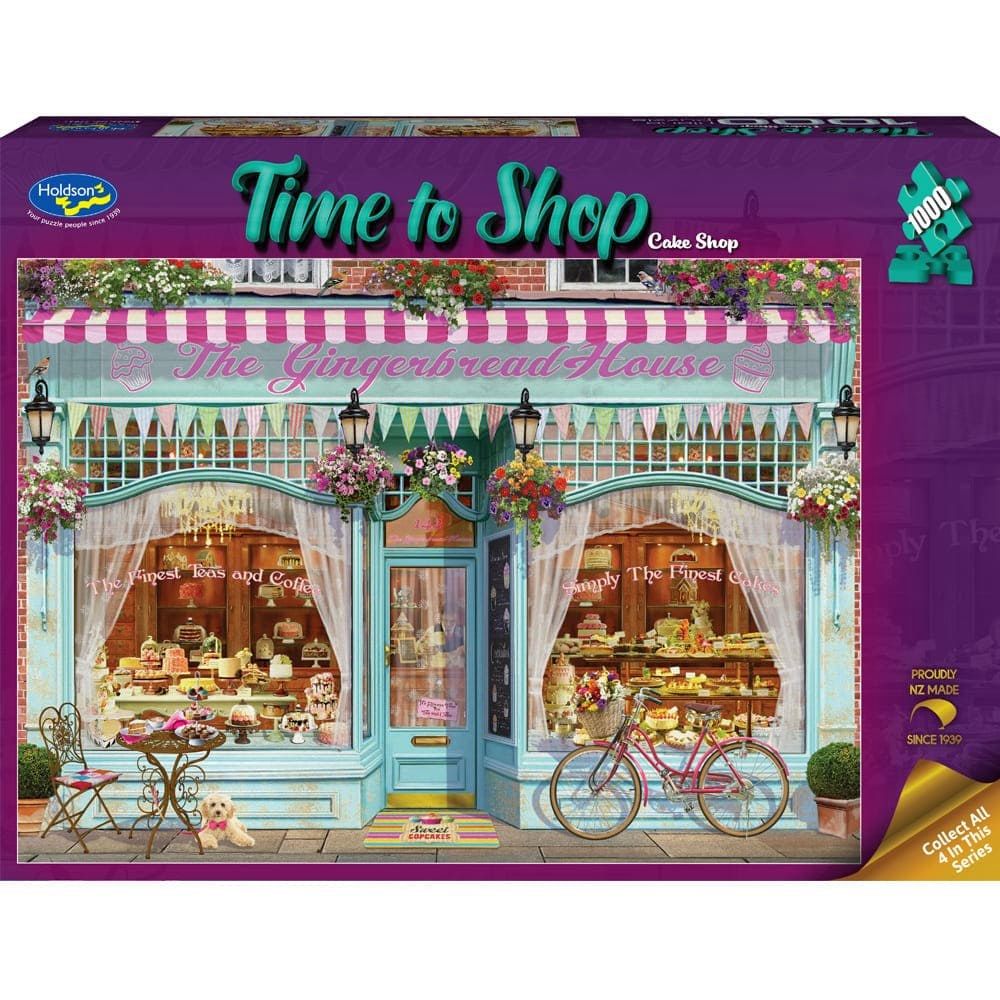 Holdson Time To Shop Cake Shop 1000pc Jigsaw Puzzle