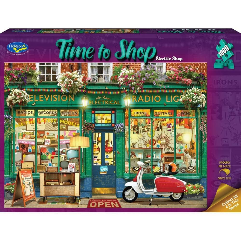 Holdson Time To Shop Electric Shop 1000pc Jigsaw Puzzle