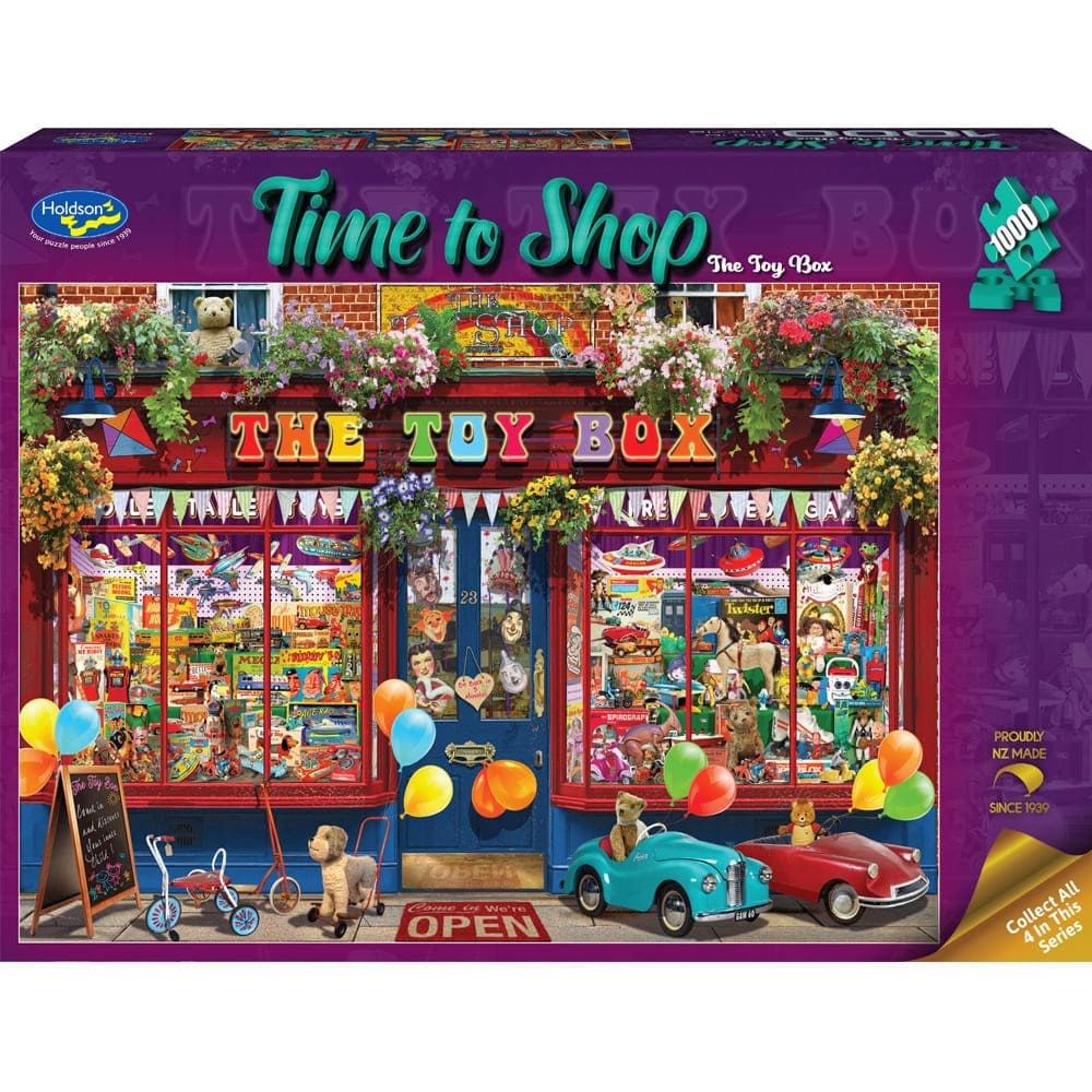 Holdson Time To Shop The Toy Box 1000pc Jigsaw Puzzle