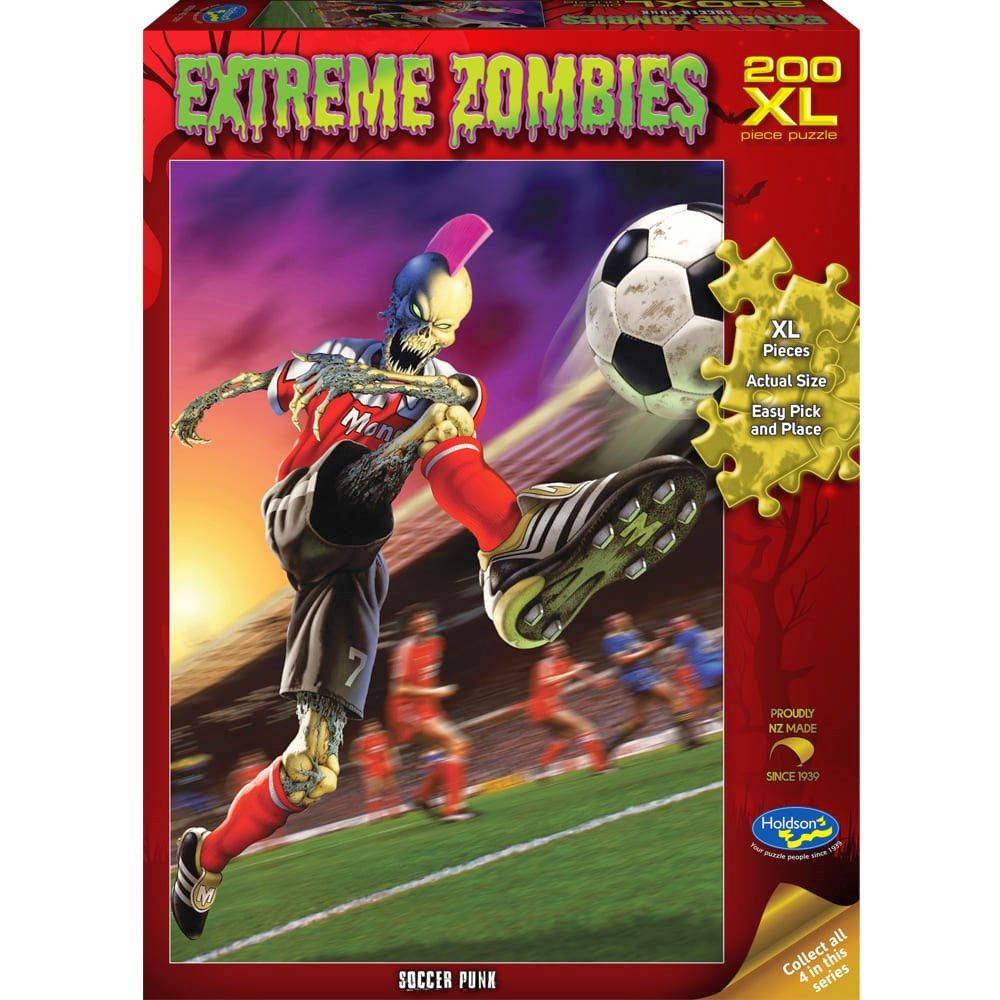 Puzzle - Holdson - Extreme Zombies - 200XLpc Puzzle - Soccer Punk - HOL73201