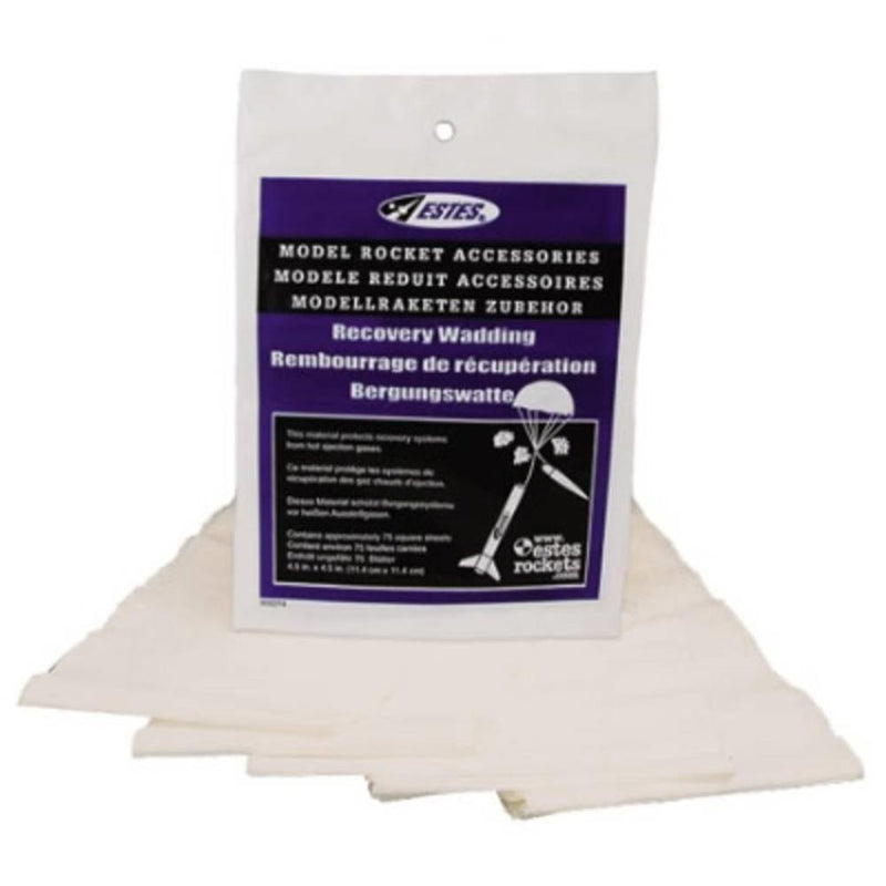 Estes 302274 RECOVERY WADDING 75PCS