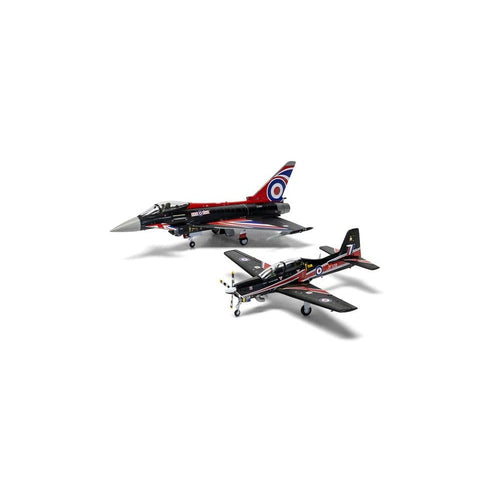 Airfix Twin Pack - Eurofighter Typhoon FGR.4 (Blackjack) + Shorts Tucano T.1 40003