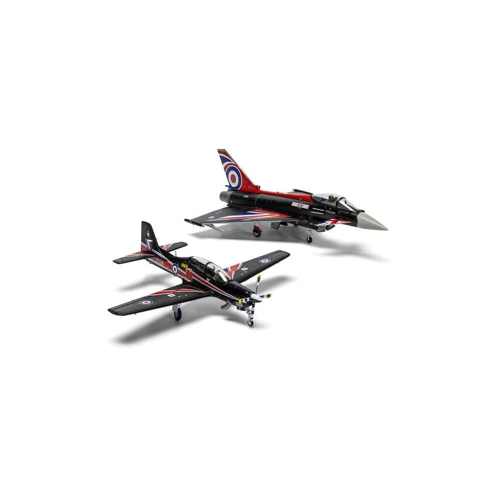 Airfix Twin Pack - Eurofighter Typhoon FGR.4 (Blackjack) + Shorts Tucano T.1 40003