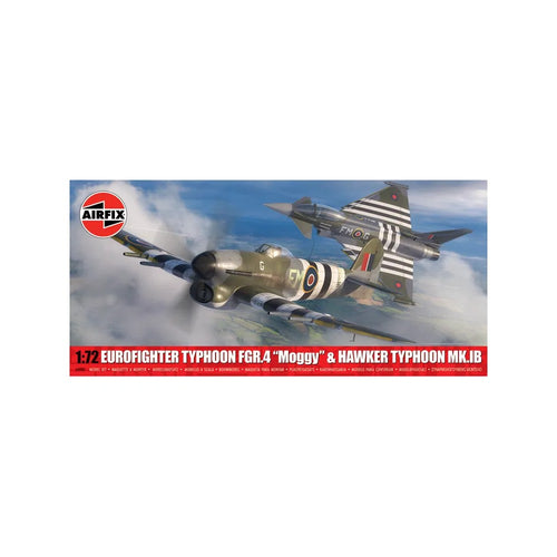 Airfix Twin Pack - Eurofighter Typhoon FGR.4 (FMOG) + Hawker Typhoon Mk.Ib 40001