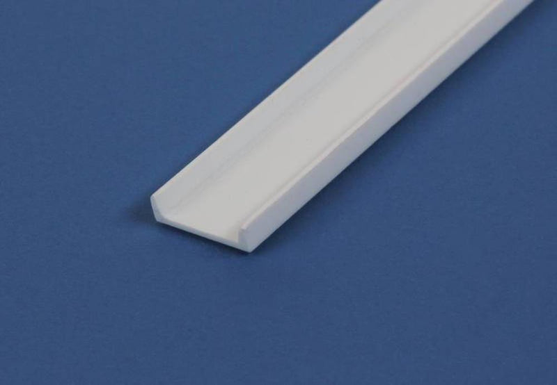 Evergreen 263 Styrene Channel (0.100 X 14") - 4 pieces