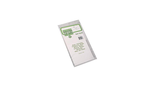 Evergreen 9007 Styrene Clear Sheet (0.015 X 6 X 12") - 2 pieces (10908978951)