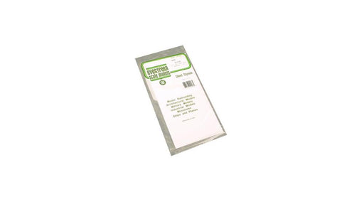 Evergreen 9008 Styrene White Sheet Assortment (6 x 12") - 3 pieces (10908979079)