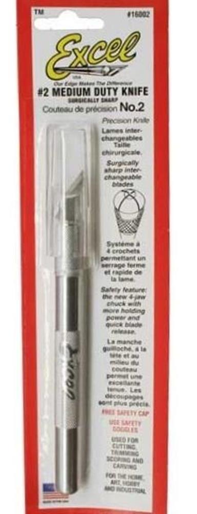Excel Tools 16002 #2 Knife with Safety Cap - Hobby City NZ