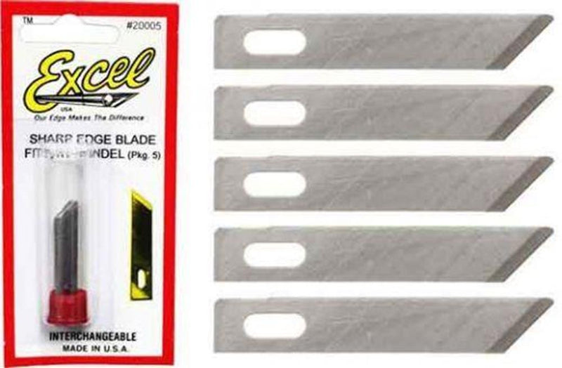 Excel Tools 20005 #1 Lt Dty Angled Chisel #5 (5) - Hobby City NZ