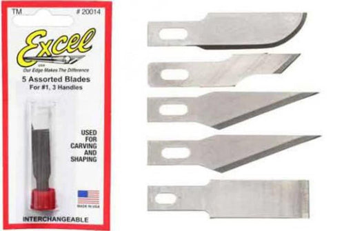 Excel Tools 20014 #1 Assorted Blades Pack 5 (8324594401517)