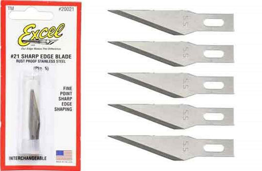 Excel Tools 20021 #1 Stainless Blades B11 Pk5 (10908991239)