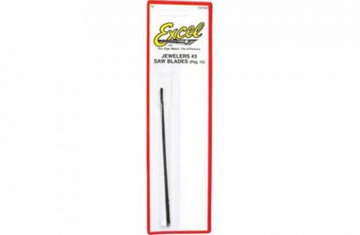 Excel Tools 20560 Jewellers Saw Blades #3 PK12 - Hobby City NZ