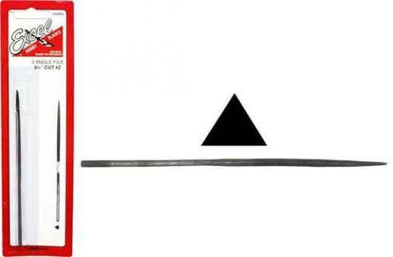 Excel Tools 55602 Needle File Triangle - Hobby City NZ