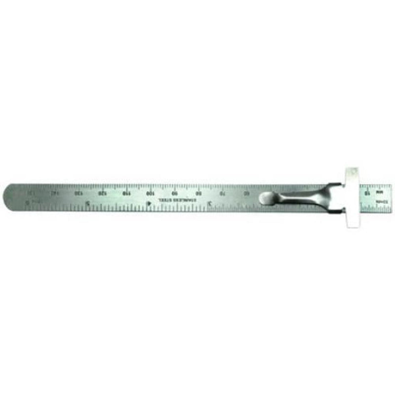 Excel Tools 55677 Ruler 6 Stainless Steel" - Hobby City NZ