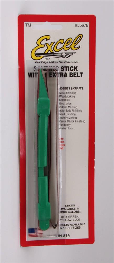 Excel Tools 55678 Sanding Stick with Spare Belt (8255461228781)