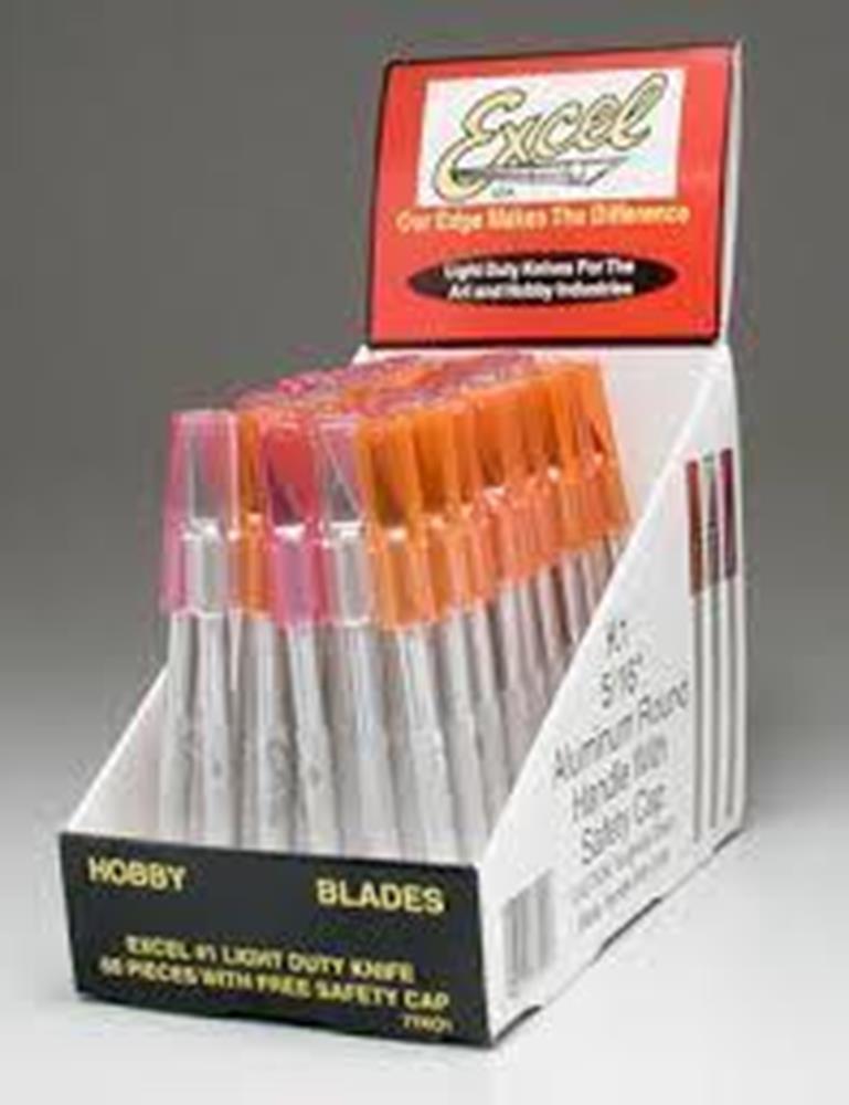 Excel Tools 77K01 (EACH) #1 Knife w/Safety Cap (EACH)