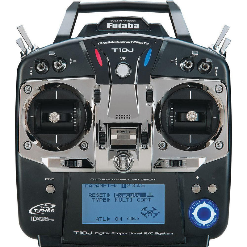 Futaba 10JH 10CH 2.4Ghz 10J Mode2 - Hobby City NZ