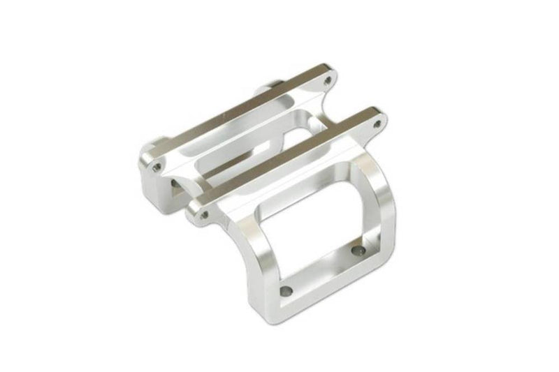 xzGaui 073210 NX7 ONE PIECE ENGINE MOUNT SILVER ANODIZED