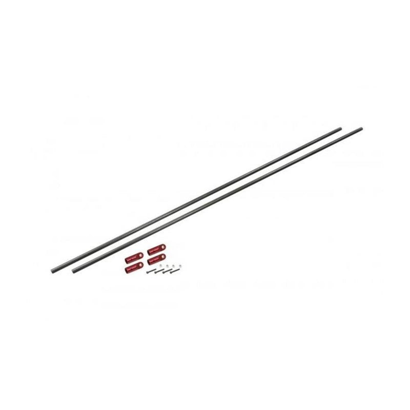 xzGaui 076207 NX7 CF TAIL BOOM SUPPORT ROD SET