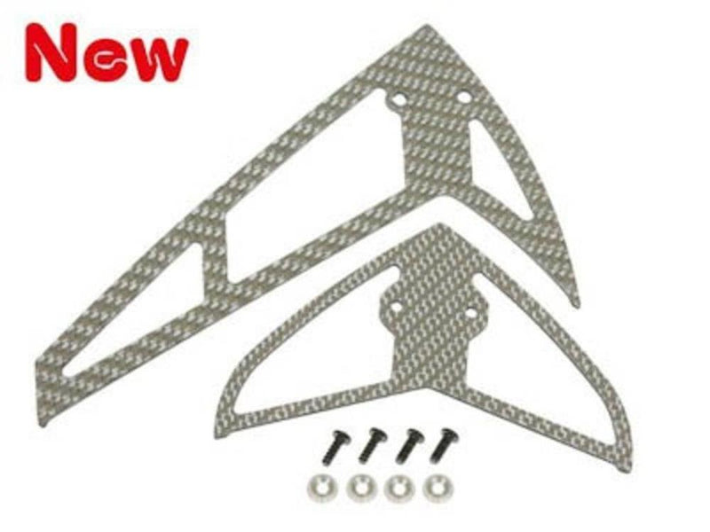 xzGaui 203608 CF FIN & TAIL (D-TYPE) SILVER