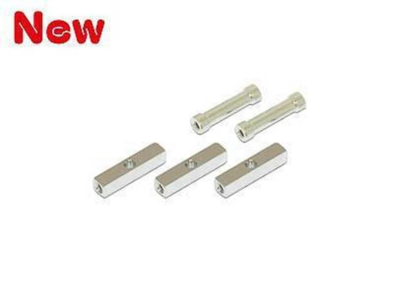 xzGaui 208402 ALU SQUARE POST & ROUND POST THREADED