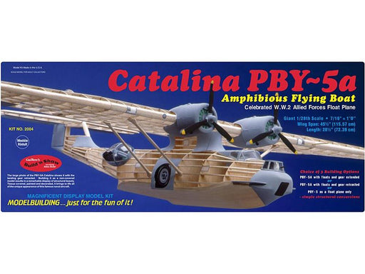 Guillows #2004 1/28 Consolidated PBY-5A Catalina - Balsa Display Kit (7654601883885)