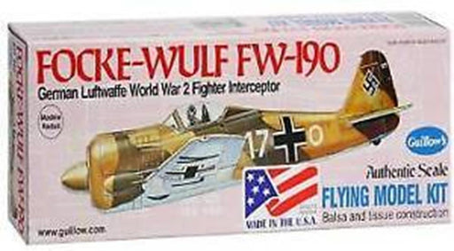 Guillows #502 1/30 Focke-Wulf Fw 190 - Balsa Flying Kit (8324596760813)