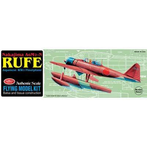 Guillows #507 1/30 Nakajima A6M2-N Rufe - Balsa Flying Kit (8324596990189)