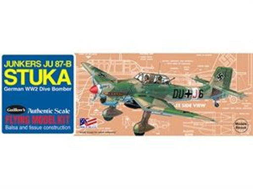 Guillows #508 1/30 Ju 87B Stuka - Balsa Flying Kit (8324597022957)