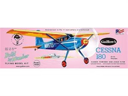 Guillows #601 20" Cessna 180 - Balsa Flying Kit (8324597055725)