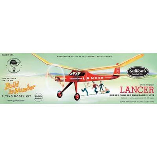 Guillows #604 24" Lancer - Balsa Flying Kit (8324597154029)