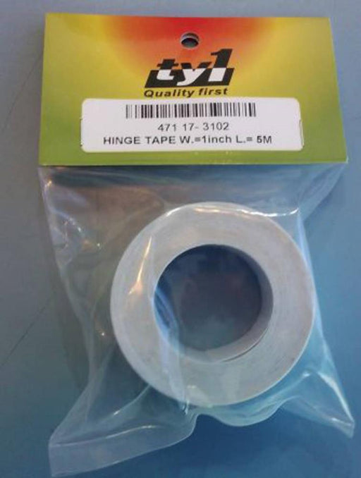 TY1 3106 Hinge Tape Roll - 1" W x 180" L (2.54 x 457cm) (7540449902829)