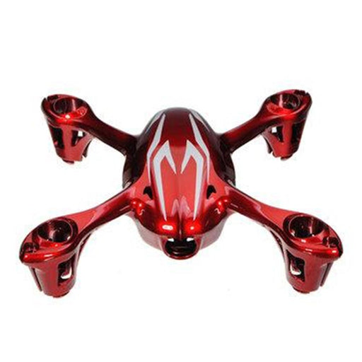 zHubsan H107-A21 Body Shell for H107C (Red&Silver) (7537574248685)