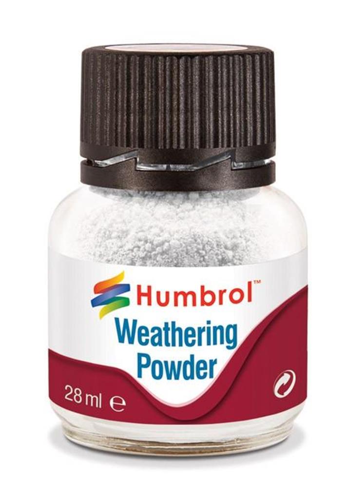 zHumbrol 10002 Weathering Powder 28ml White